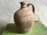 Arta / Traditie / Colectie - Vechi ulcior din sudul romaniei / Muntenia model deosebit realizat in a doua jumatate a sec XX !