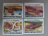 Ghana - Timbre trenuri, locomotive, cai ferate, nestampilate MNH, Nestampilat