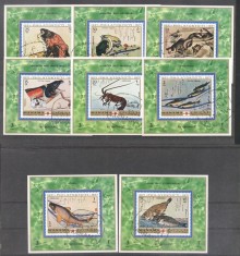 Manama 1971 Phila Tokyo, 8 imperf. mini sheet, used T.182