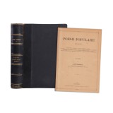G. Dem. Teodorescu, Culegere de poezii populare, 1885, din biblioteca lui I. Popescu-Băjenaru