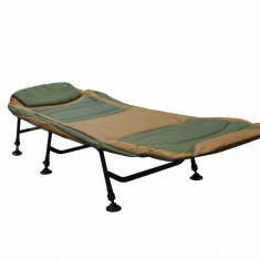 Pat pescuit la crap ZFISH BEDCHAIR SIESTA X6, 6 picioare, pliabil