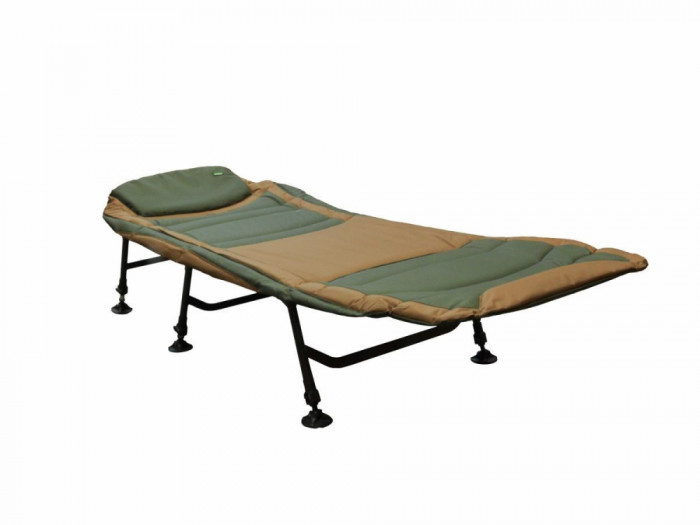 Pat pescuit la crap ZFISH BEDCHAIR SIESTA X6, 6 picioare, pliabil