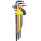 Set 9 chei torx T10-T50 extra lungi color, Topmaster 390174