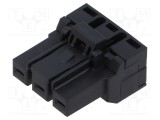 Regletă de conexiuni deconectabilă DEGSON 7,5mm 3 drept mufe