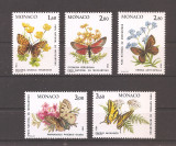 Monaco 1984 - Fluturi și molii &icirc;n Parcul Național Mercantour, MNH