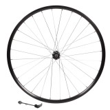 Roată față MTB 27,5X19C Perete dublu Fr&acirc;nare V-BRAKE ȘI QR, Rockrider