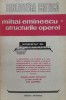 Mihai Eminescu. Structurile operei (volumul 2) - 1985 - GH. Ciompec (V112)