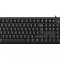 TASTATURA GENIUS USB, 104 taste, black, &quot;Smart KB-100&quot; &quot;31300005400&quot; (timbru verde 0.8 lei)