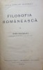 FILOSOFIA ROMANEASCA , Marin Stefanescu , 1922, 1989