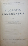 FILOSOFIA ROMANEASCA , Marin Stefanescu , 1922