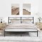 Gossi cadru de pat fara saltea stejar sonoma 183x203cm lemn prelucrat