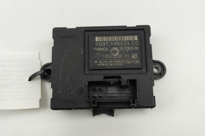 Modul de control ușă st&acirc;nga spate FORD S-MAX WA6 2014 OEM: 9G9T-14B534-CC 30771508