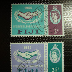 FIJI 1965 SERIE ELISABETA II