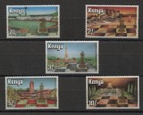 Kenya 1984 - Federația Internaționala de Sah, serie neuzata