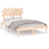 Cumpara ieftin Cadru de pat mic dublu, 120x190 cm, lemn masiv