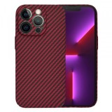 Husa pentru Apple iPhone 13 Pro, Techsuit, Carbonite FiberShell, Rosie