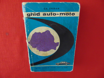 Ghid auto-moto -Gh.Epuran anul 1966 foto