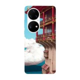 Husa compatibila cu Huawei Nova Y70 model Spirited Away Hotel, Silicon, TPU, Viceversa, Transparent, Carcasa