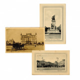 Monumente reprezentative Bucureștiului antebelic, 3 cărți poștale
