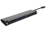Docking station USB-C la 4K HDMI + VGA + cititor de carduri SD + 2 x USB 3.0, KU31DOCK11, Oem