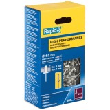 Rapid 5001433 - Nituri pop cu cap bombat 4x10 mm 500 bucati