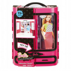 Papusa Barbie Fashionistas, 2 rochii, 3 perechi pantofi, 3 ani+ foto