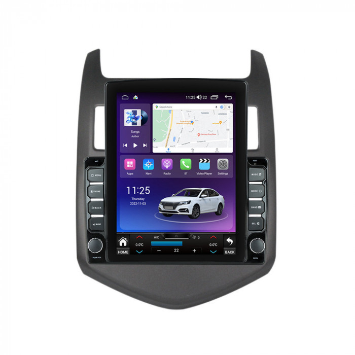 Navigatie dedicata cu Android Chevrolet Aveo 2011 - 2014, 8GB RAM, Radio GPS