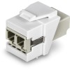 Mufa keystone duplex LC fibra optica - TRENDnet TC-K05LC