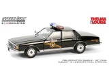 Macheta 1981 Chevrolet Caprice Classic Thelma And Louis 1:24 replica metal Negru Argintiu