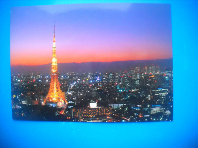 HOPCT 91356 TURNUL DE TELEVIZIUNE TOKYO -JAPONIA-NECIRCULATA foto