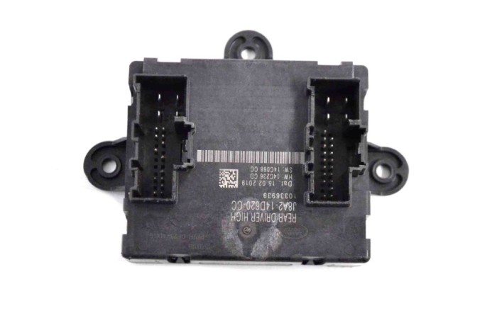 Modul de control ușă dreapta spate LAND ROVER RANGE ROVER VELAR L560 2019 OEM: J8A2-14D620-CC 14441698