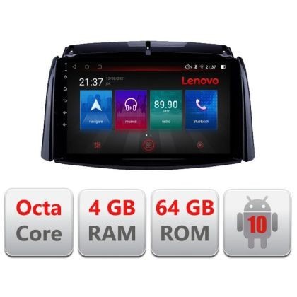 Navigatie Renault Koleos 2009-2016 E-KOLEOS Octa Core cu Android Radio Bluetooth Internet GPS WIFI DSP 4+64GB 4G CarStore Technology