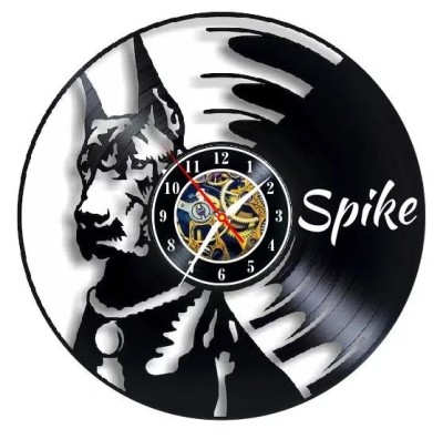 DOBERMANN -ceas de perete (personalizabil) foto