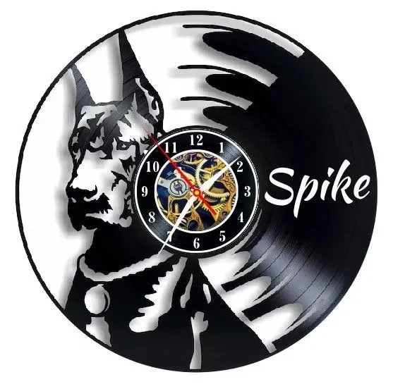 DOBERMANN -ceas de perete (personalizabil)