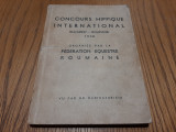 CONCOURS HIPPIQUE INTERNATIONAL Bucarest 1938 - NEAGU RADULESCU (caricaturi), Alta editura