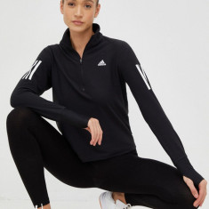 Adidas Performance hanorac de jogging own the run , culoarea negru