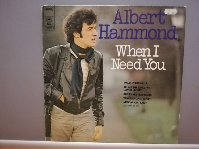 Albert Hammond &amp;ndash; When I Need You (1977/CBS/RFG) - VINIL/Vinyl/ foto