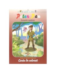 Peter Pan. Carte de colorat - J.M. Barrie foto