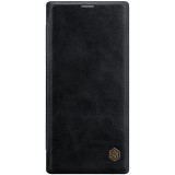 Cumpara ieftin Husa Flip Book Samsung Note 10 n970 Black Qin Leather Nilkin