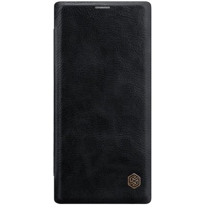 Husa Flip Book Samsung Note 10 n970 Black Qin Leather Nilkin foto