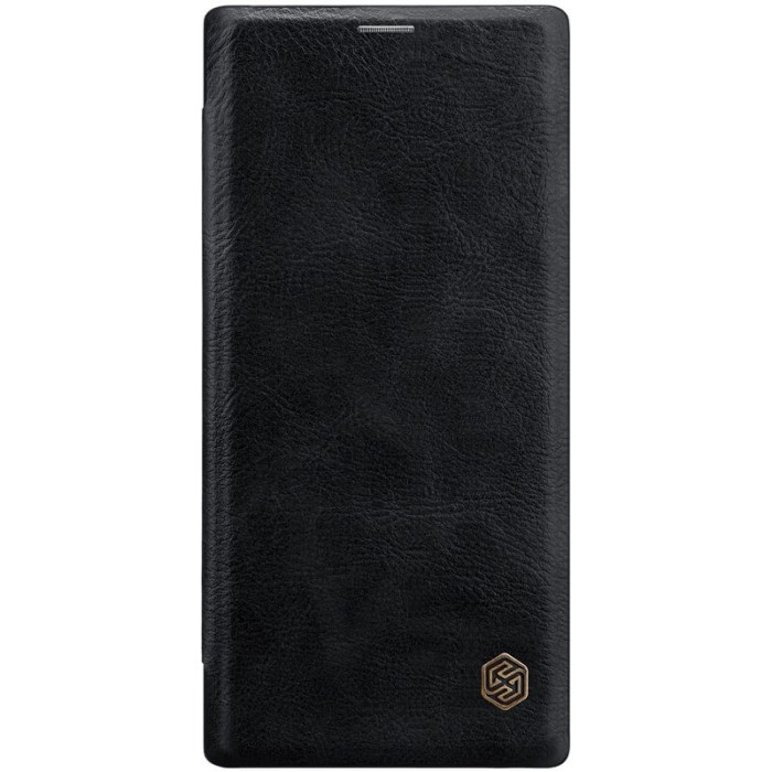 Husa Flip Book Samsung Note 10 n970 Black Qin Leather Nilkin