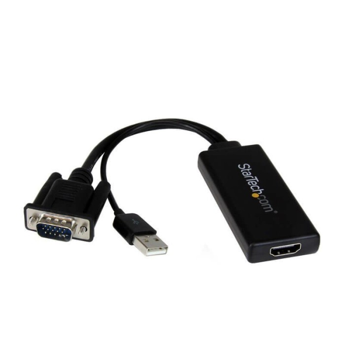 Adaptor VGA + USB 2.0 - HDMI mama