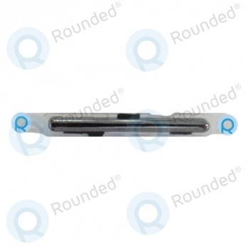 Samsung Galaxy Note 2 N7100 Buton de volum, cheie de volum piesă de schimb argintie VOLB foto