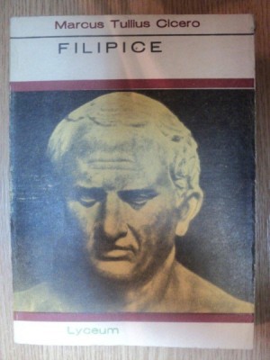 FILIPICE de MARCUS TULLIUS CICERO , 1972 foto