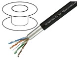 Cablu Ethernet F/UTP Cat5e Negru