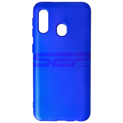 Toc silicon High Copy Samsung Galaxy A20e Electric Blue foto