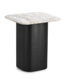 Cumpara ieftin Masuta lemn marmura Leander 40x40x47 cm