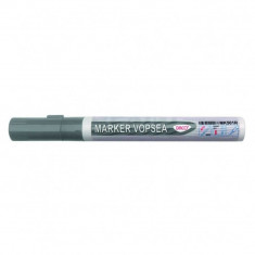 Marker DACO Vopsea Argintie, Varf 1-2 mm, Marker, Marker Argintiu, Markere Argintii, Marker cu Vopsea Argintie, Marker Argintiu pe Baza de Alcool, Set