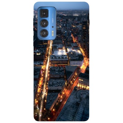 Husa compatibila cu Motorola G20 model Night motion, Silicon, TPU, Viceversa foto