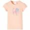 Tricou pentru copii, portocaliu deschis, 140 10588